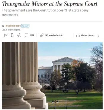 | The Wall Street Journal 12324 affects incredulitybelieve it or notat the argument that its sex discrimination to restrict particular forms of healthcare based on the patients sex | MR Online